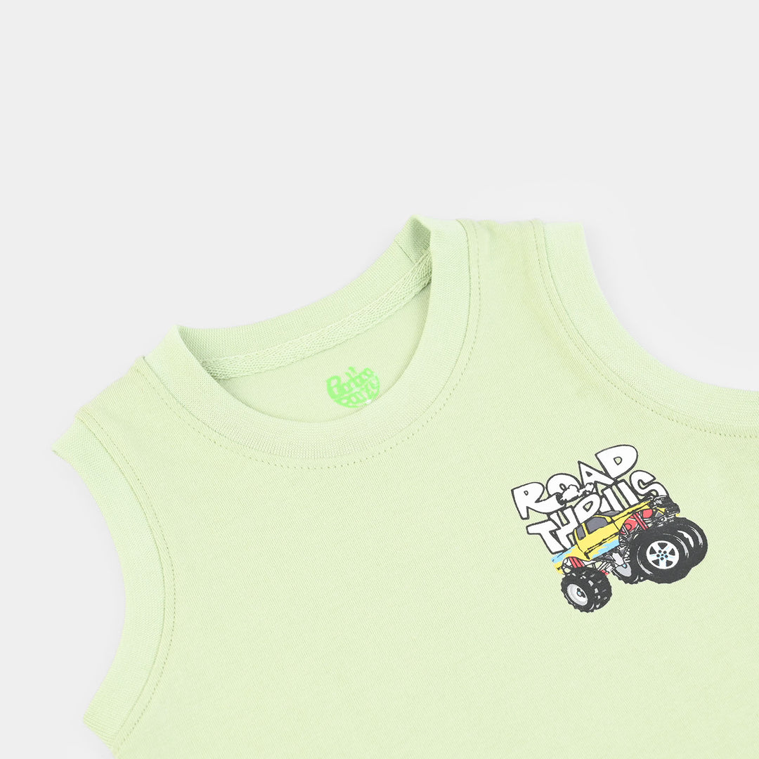 Infant Boys Jersey/Terry Sando (Road Thrills) - Green