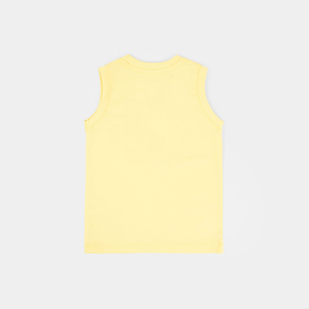 Infant Boys Jersey/Terry Sando (Safari Mood) - Yellow
