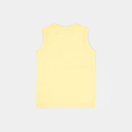 Infant Boys Jersey/Terry Sando (Safari Mood) - Yellow
