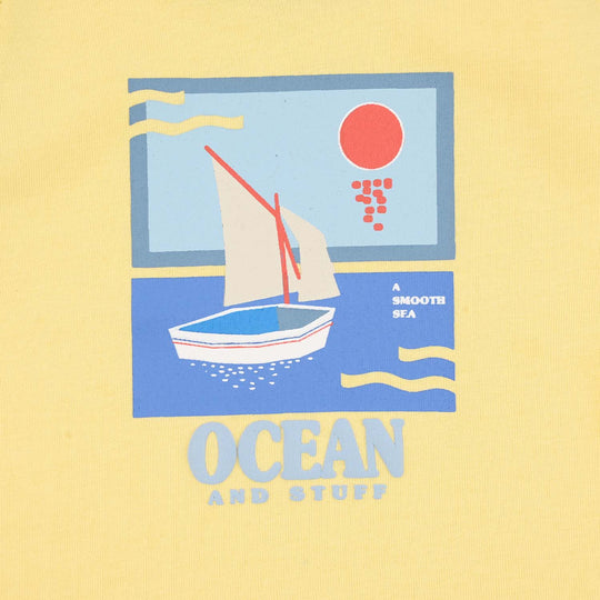 Infant Boys Jersey/Terry Sando - Yellow