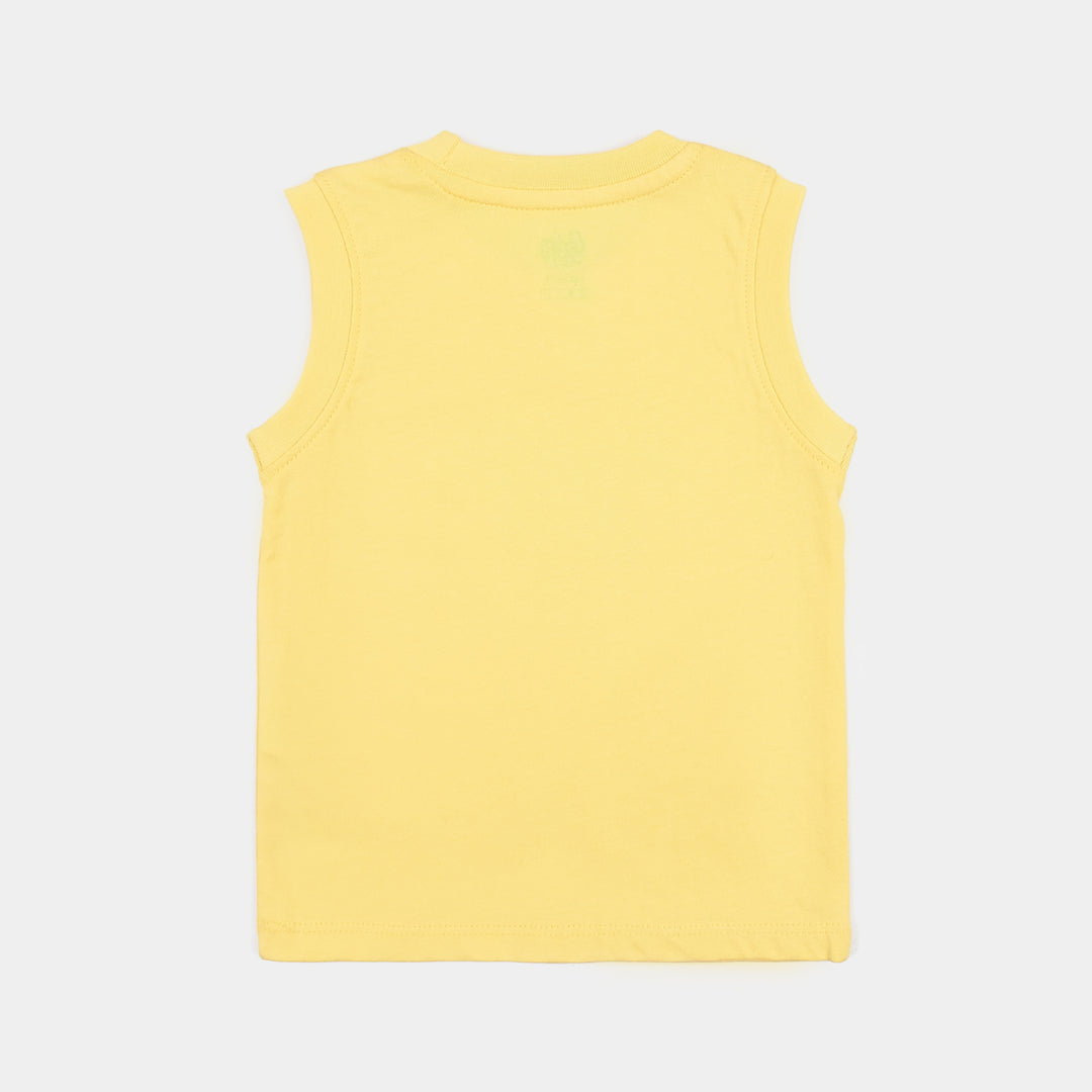 Infant Boys Jersey/Terry Sando Bat-Pale.Banana
