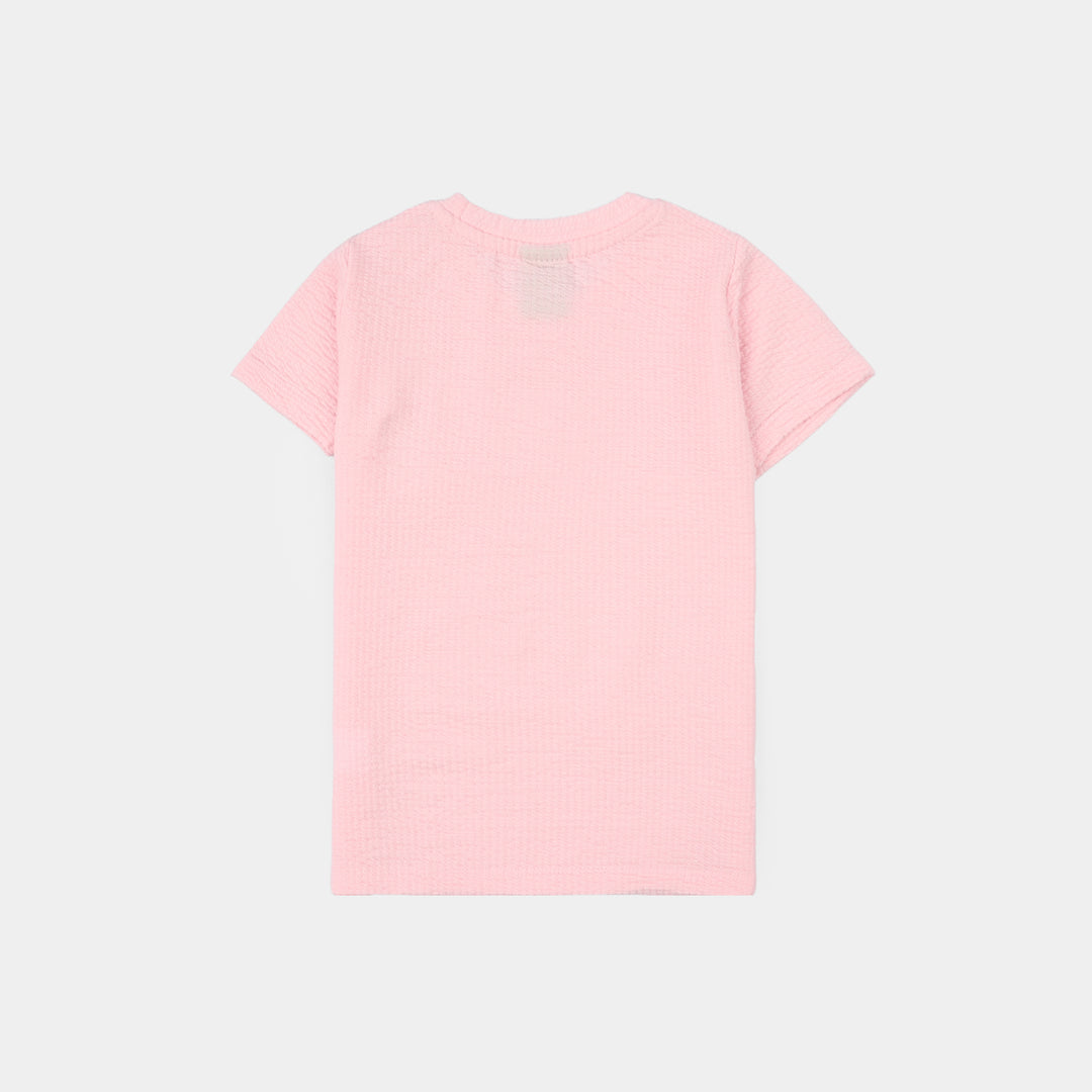 Infant Girls Thermal Suit (Tiny Wings) - Pink