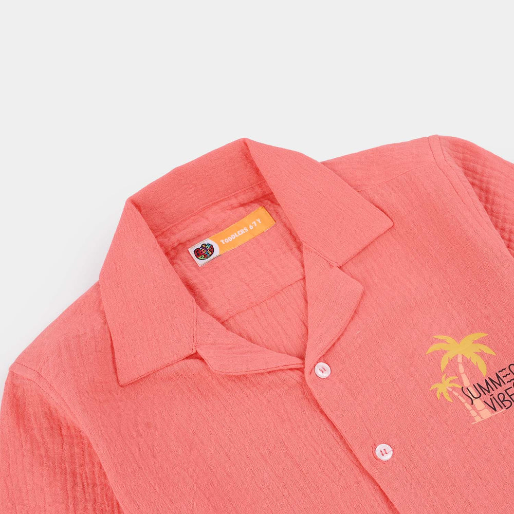 Boys Gauze Casual Shirt (Summer Vibes)