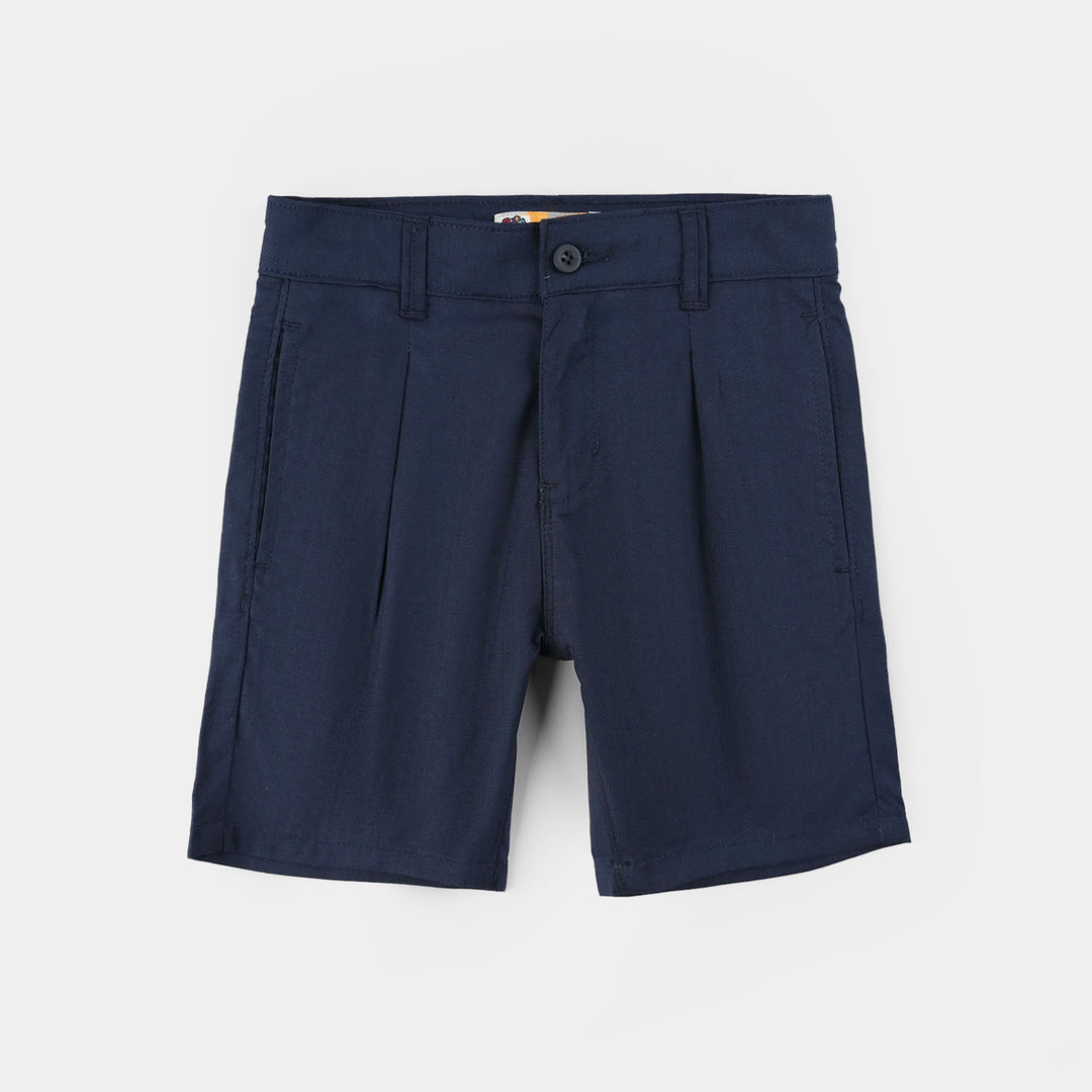 Boys Cotton Slub SHORT CALIFORNIA-Blue