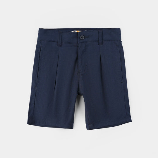 Boys Cotton Slub SHORT CALIFORNIA-Blue