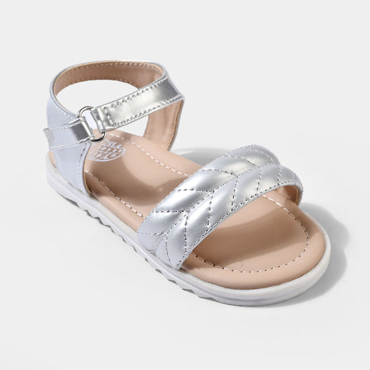Girls Sandal 1354-SILVER