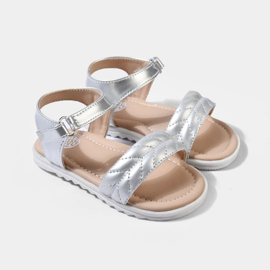 Girls Sandal 1354-SILVER