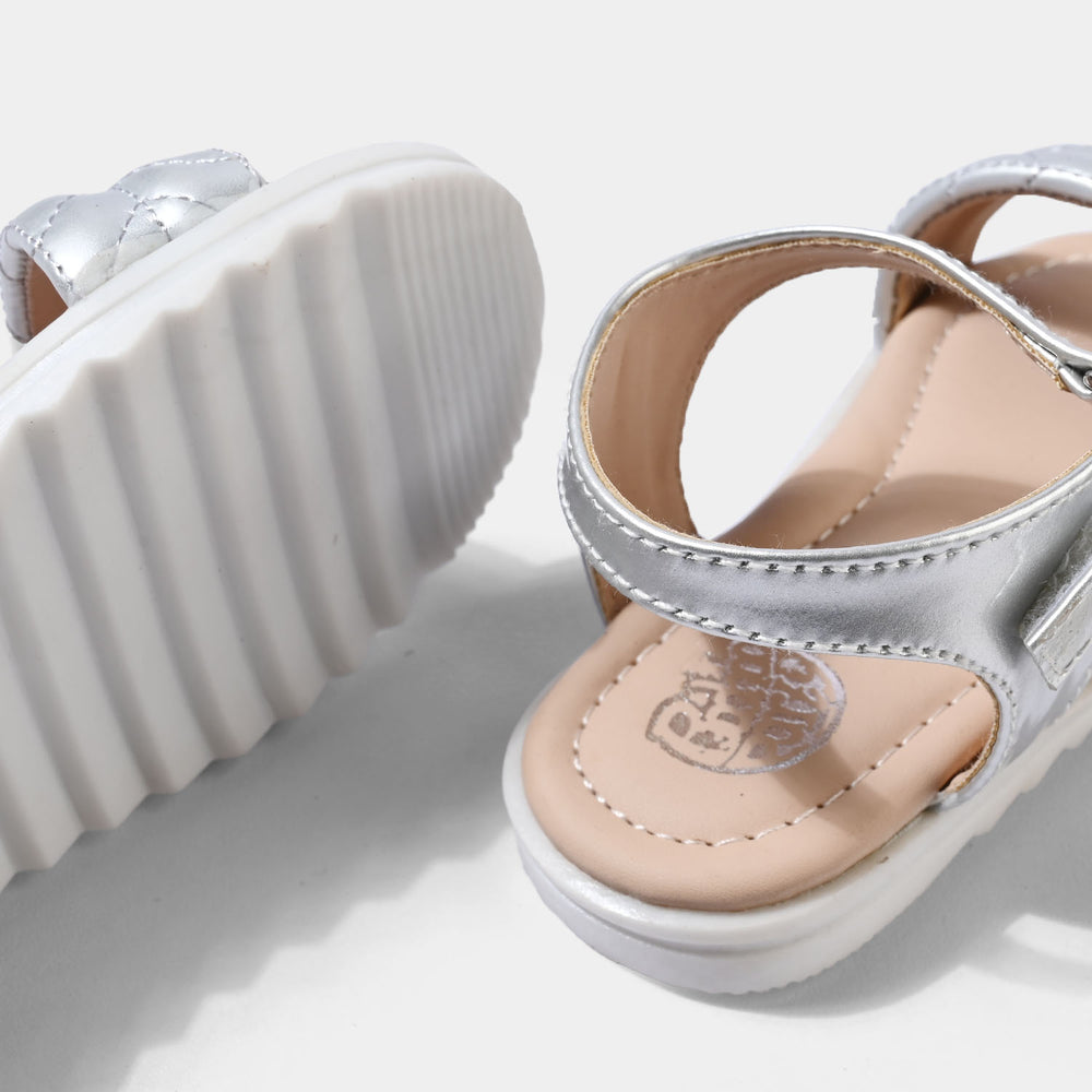 Girls Sandal 1354-SILVER