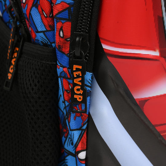 Levup School Bag 3D Embossed Backpack