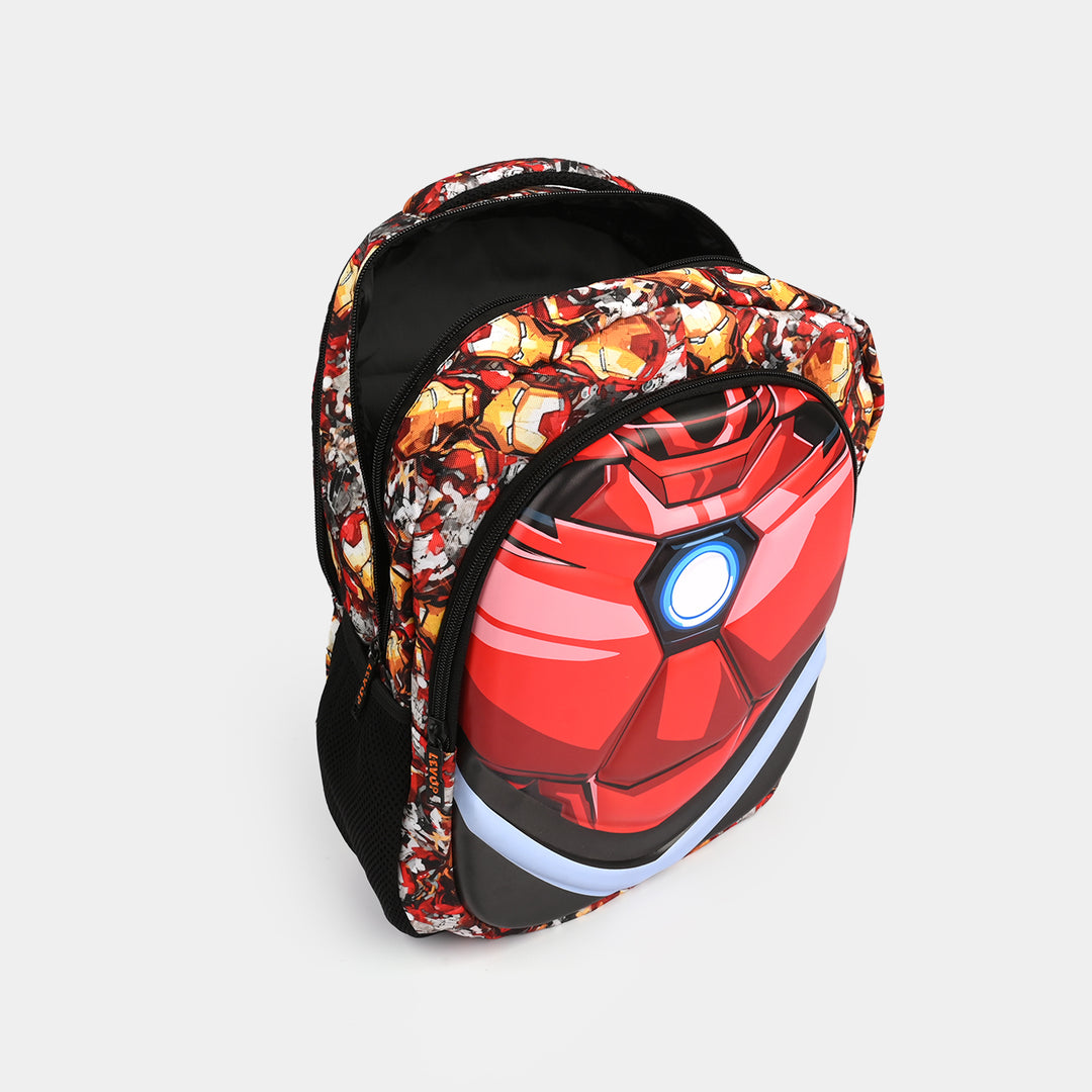 Levup School Bag 3D Embossed Backpack
