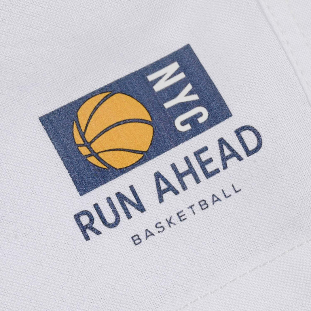 Boys Oxford Short Run Ahead - White