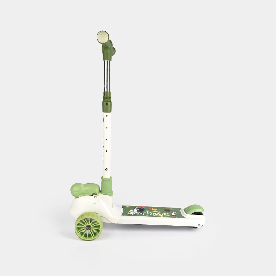 Kids' 3-Wheel Scooty with Lights & Sound