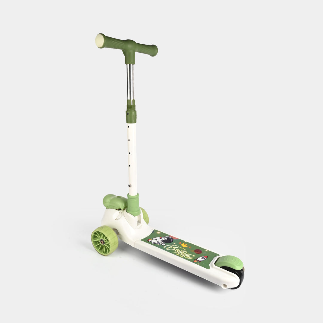 Kids' 3-Wheel Scooty with Lights & Sound