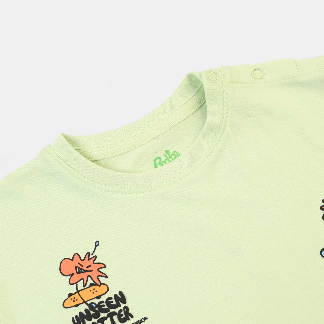 Infant Boys Jersey/Terry Sando Unseen Matter - Lime