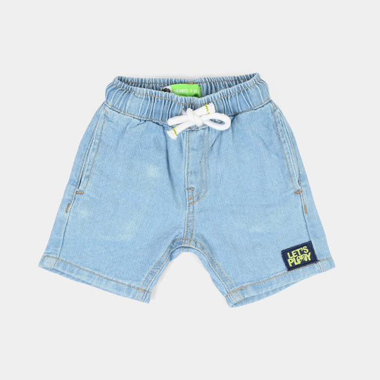 Infant Boys Denim rigid Shorts New Adventure-Light Blue
