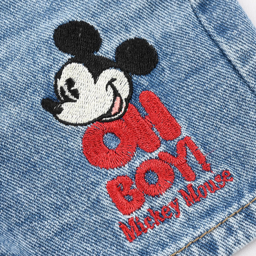 Infant Boys Denim rigid Shorts Character-LT.Blue