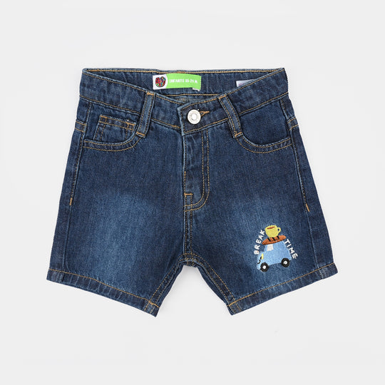Infant Boys Denim rigid  Shorts Break Time-D.Blue