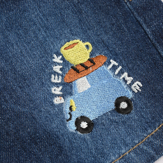 Infant Boys Denim rigid  Shorts Break Time-D.Blue