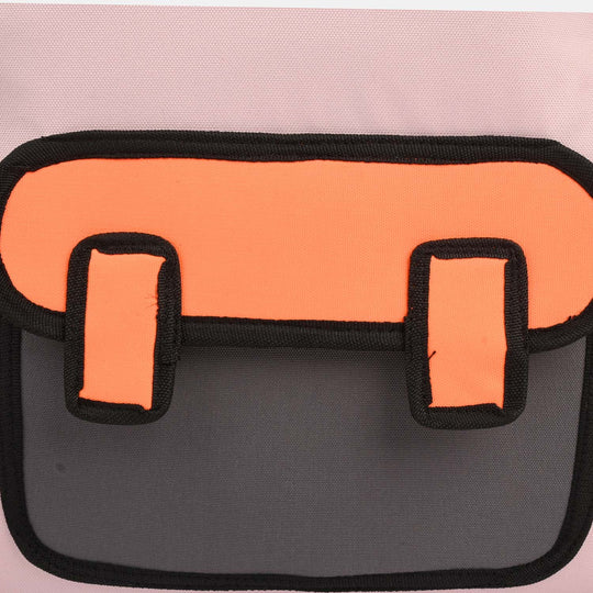 Levup 2D Cartoon Style Backpack/School Bag