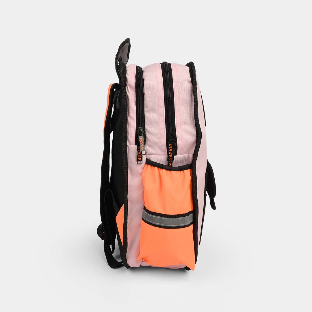 Levup 2D Cartoon Style Backpack/School Bag