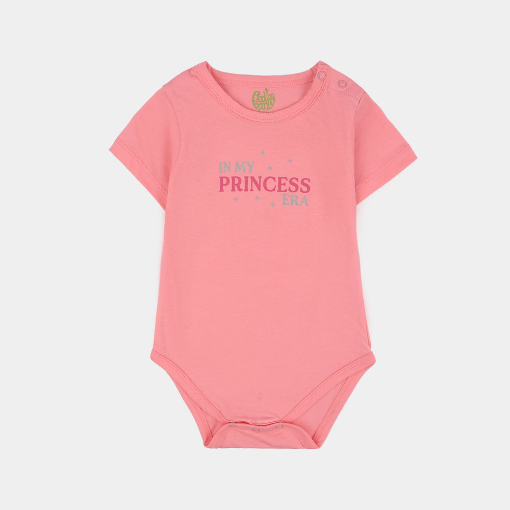 Infant Girls Cotton Jersey T-Shirt + Romper (Fly With Me) - Multi