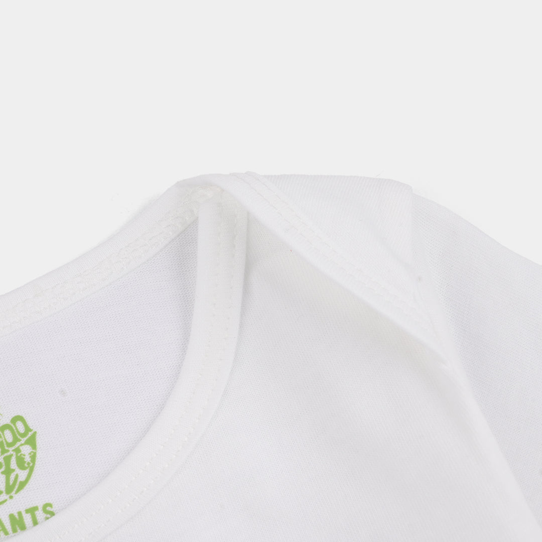 Infant Girls Cotton Jersey T-Shirt Set (Fruits Pack of 3) - Blue/Red/Multi