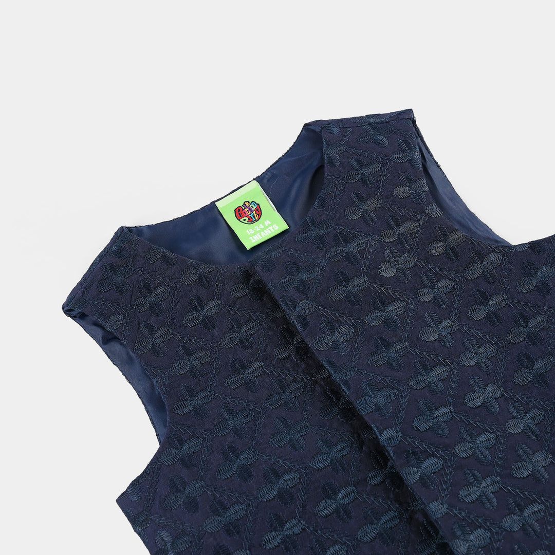 Infant Boys Waist coat (Royal) - R.Blue