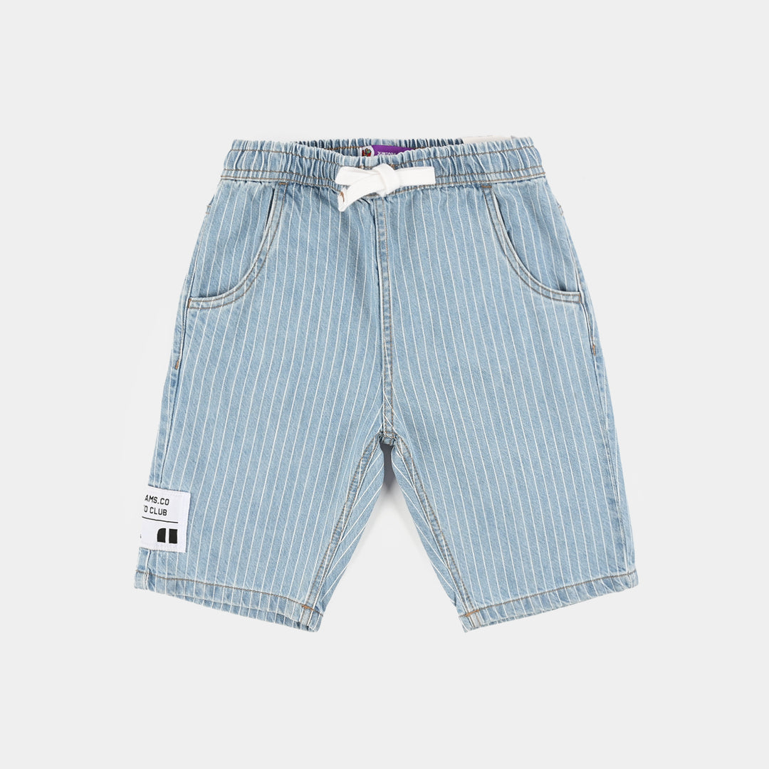 Boys Denim rigid Shorts (Dreams) - Light Blue