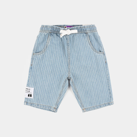 Boys Denim rigid Shorts (Dreams) - Light Blue