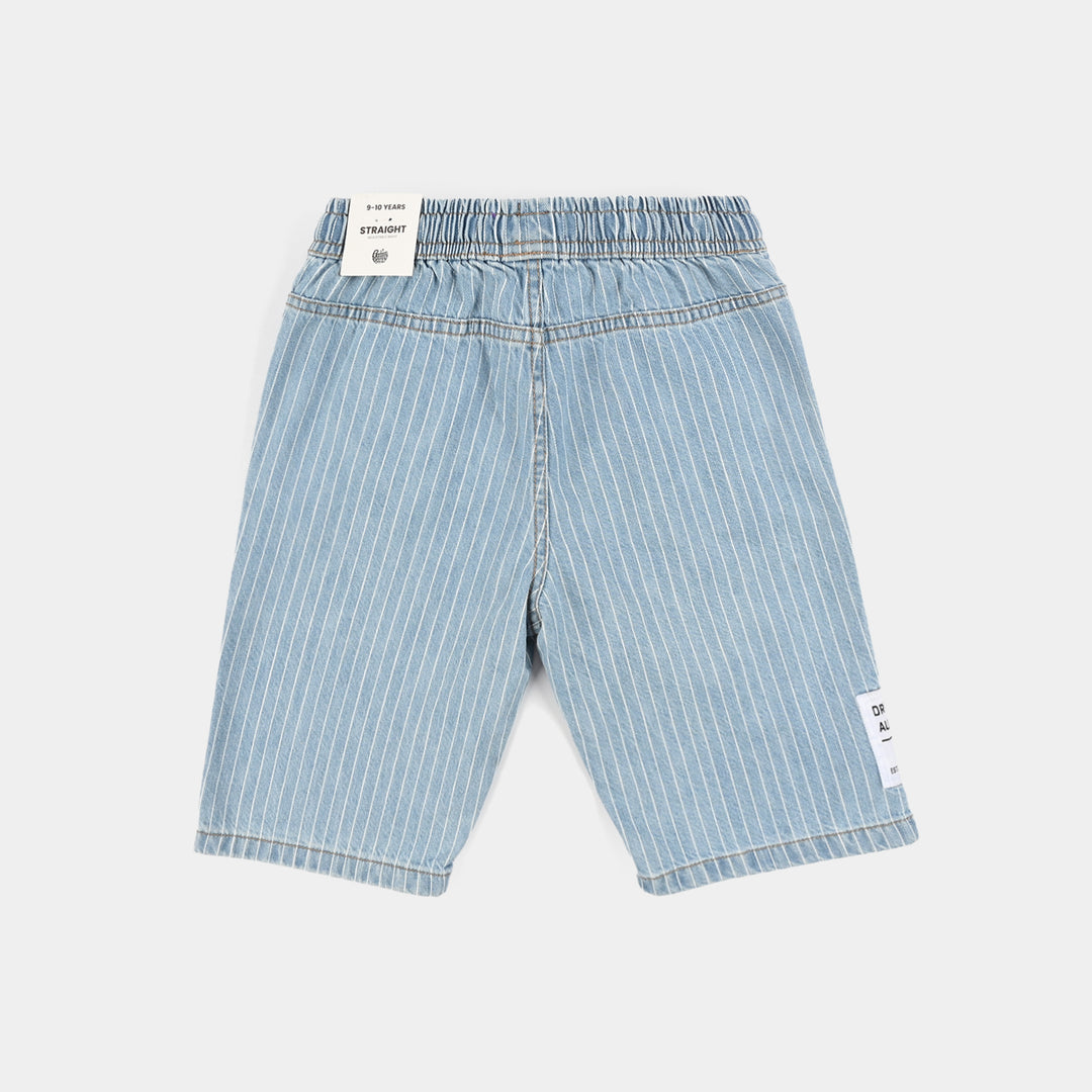 Boys Denim rigid Shorts (Dreams) - Light Blue