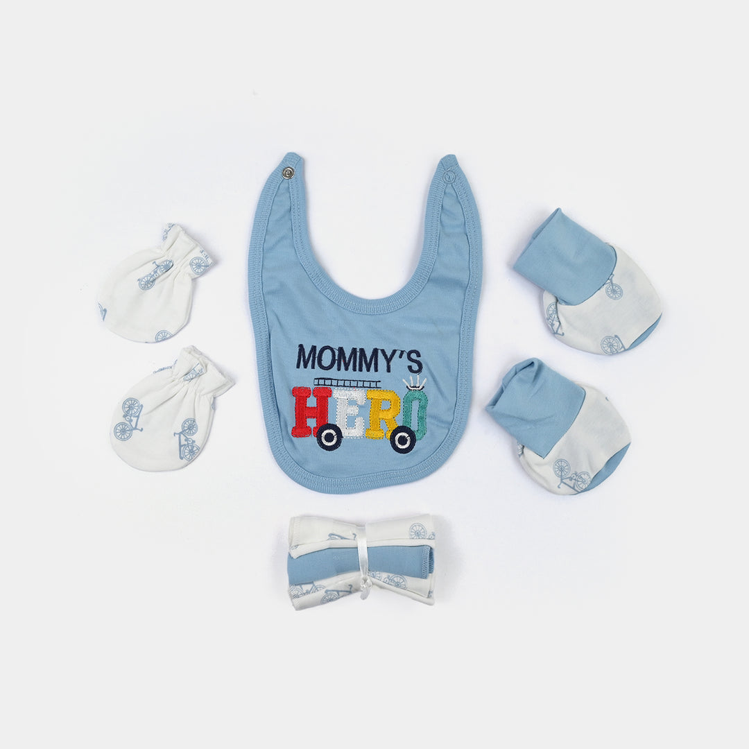 Infant Starter Set 11Pcs Cycle Powder Blue