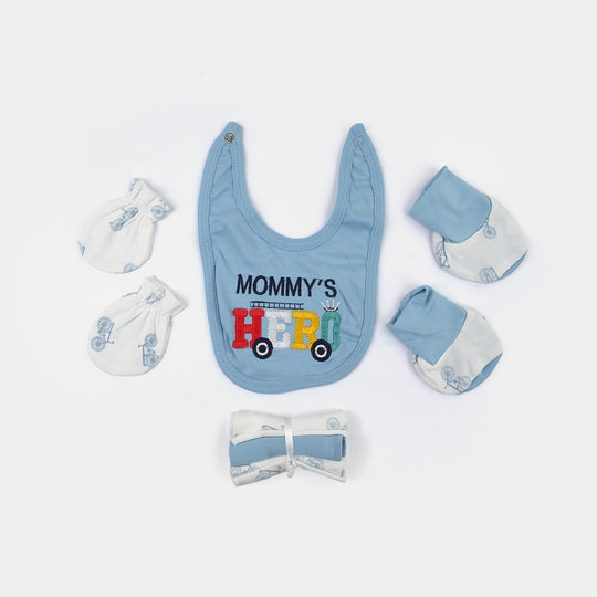 Infant Starter Set 11Pcs Cycle Powder Blue
