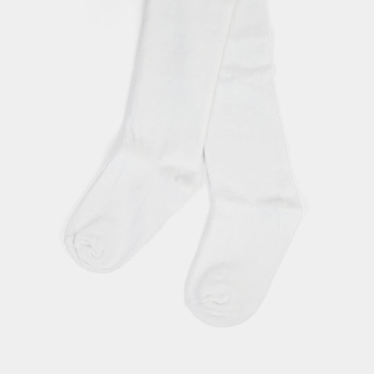 Girls Legging Basic-White