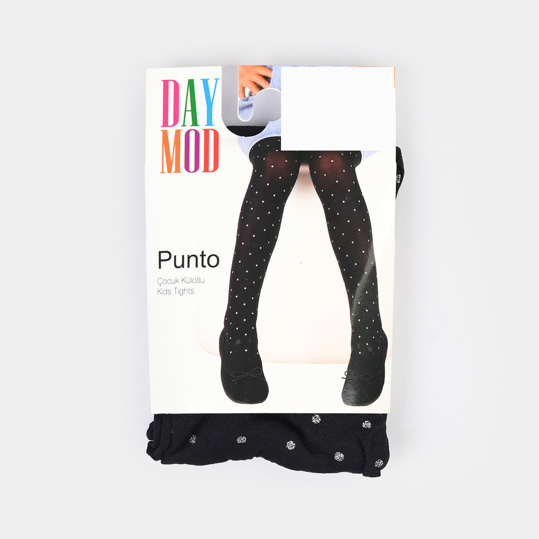 Girls Leggings (Punto) - Black