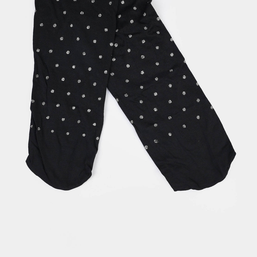 Girls Leggings (Punto) - Black