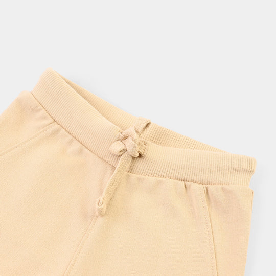Infant Boys Cotton Terry Short Sea Journey - Yellow