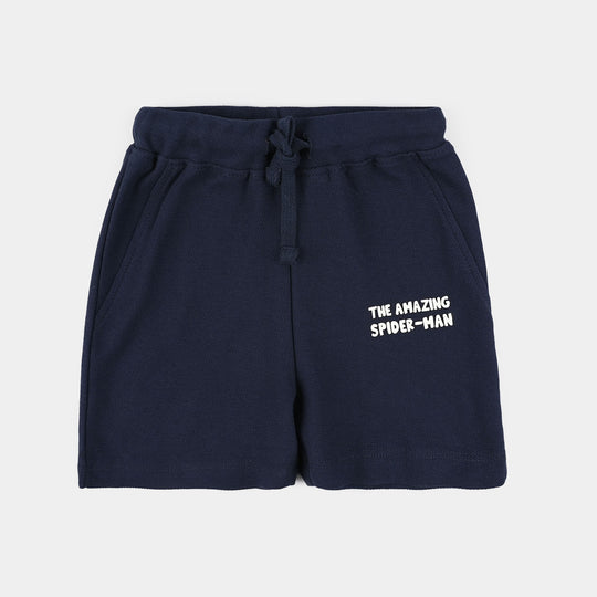 Infant Boys Jumbo Pique Shorts - Blue
