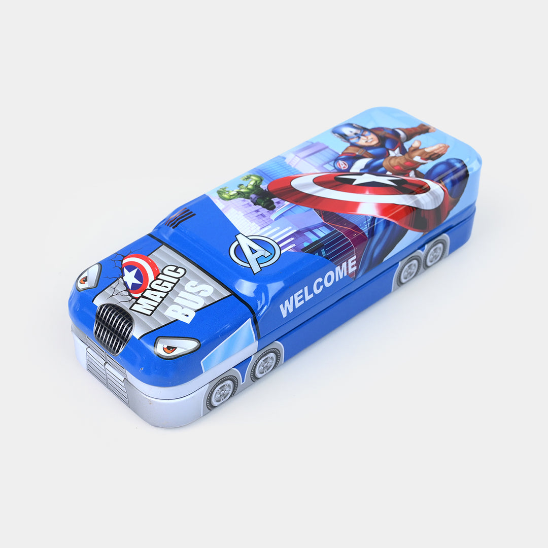 Stationary Pencil Box Metal for Kids