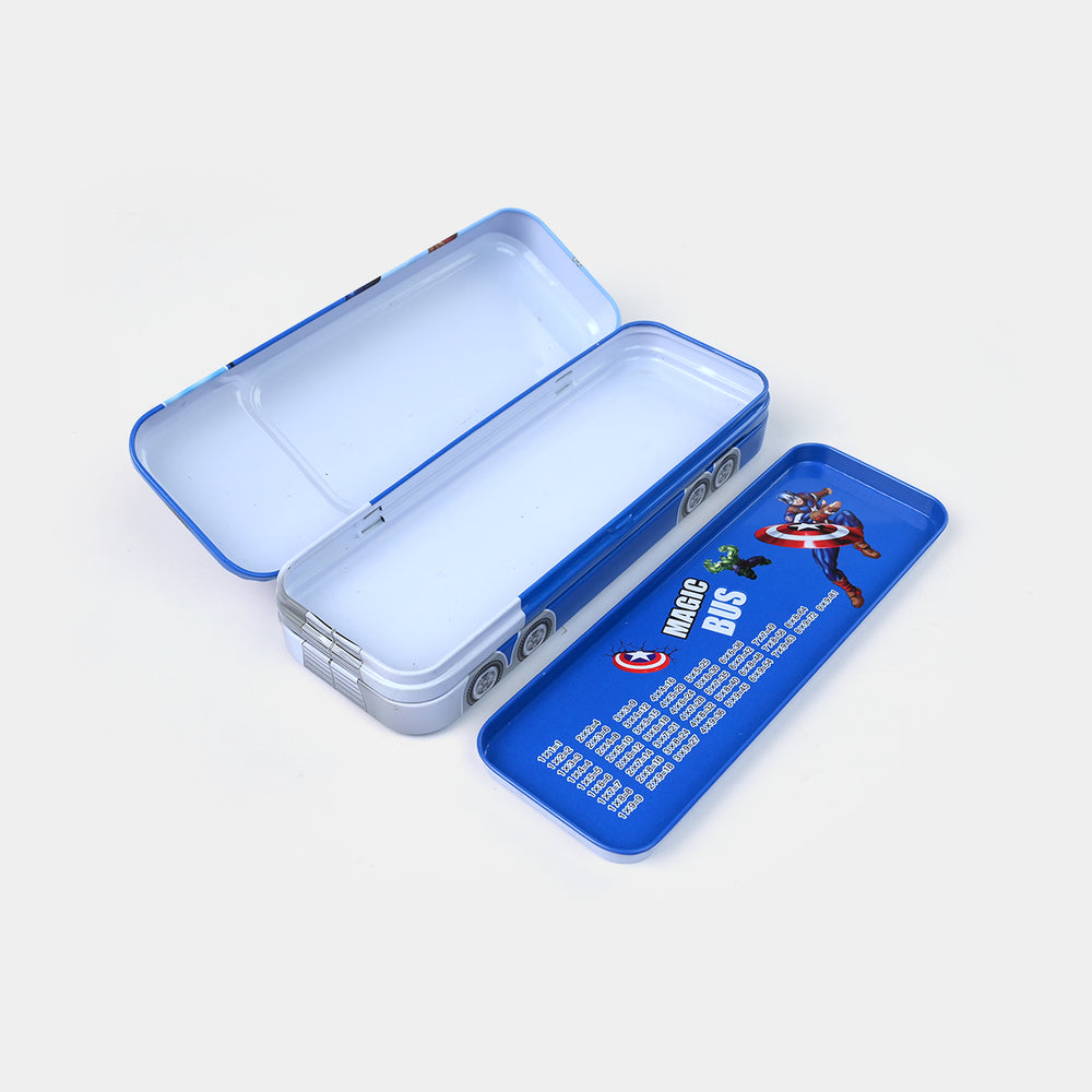 Stationary Pencil Box Metal for Kids
