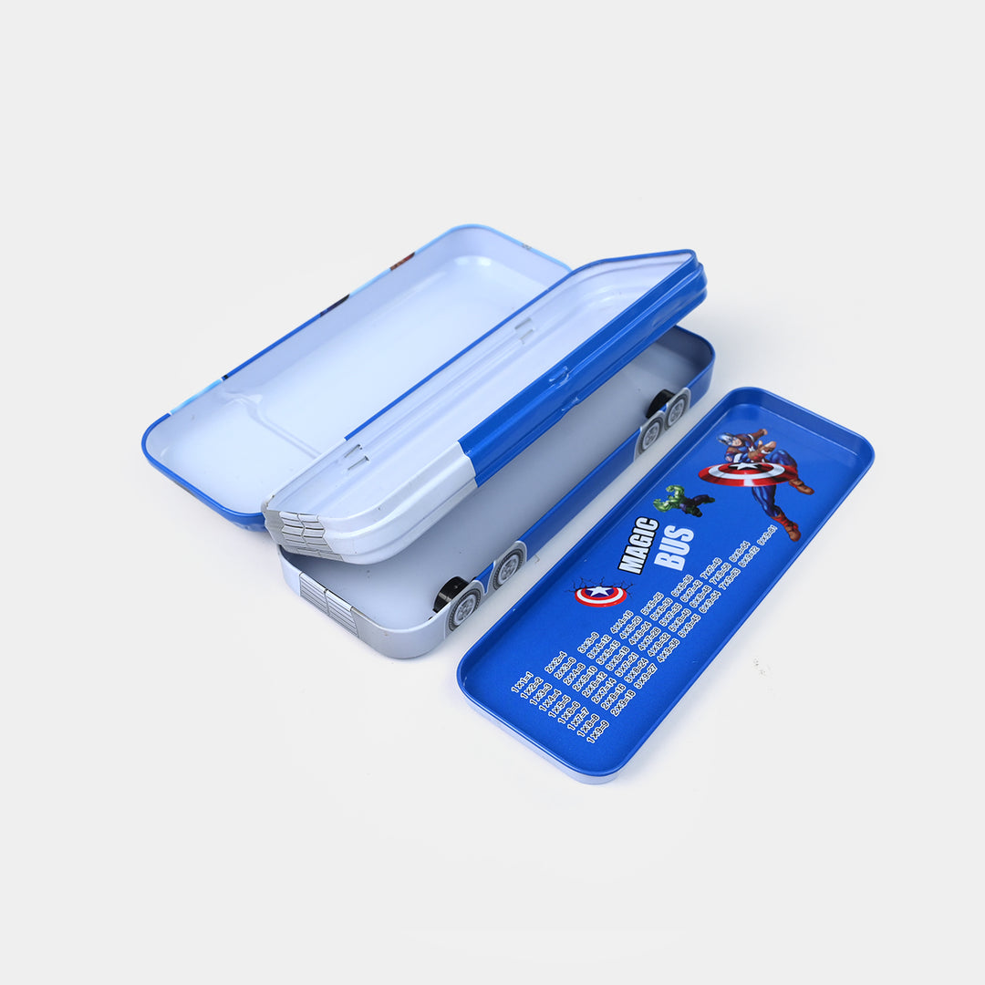 Stationary Pencil Box Metal for Kids
