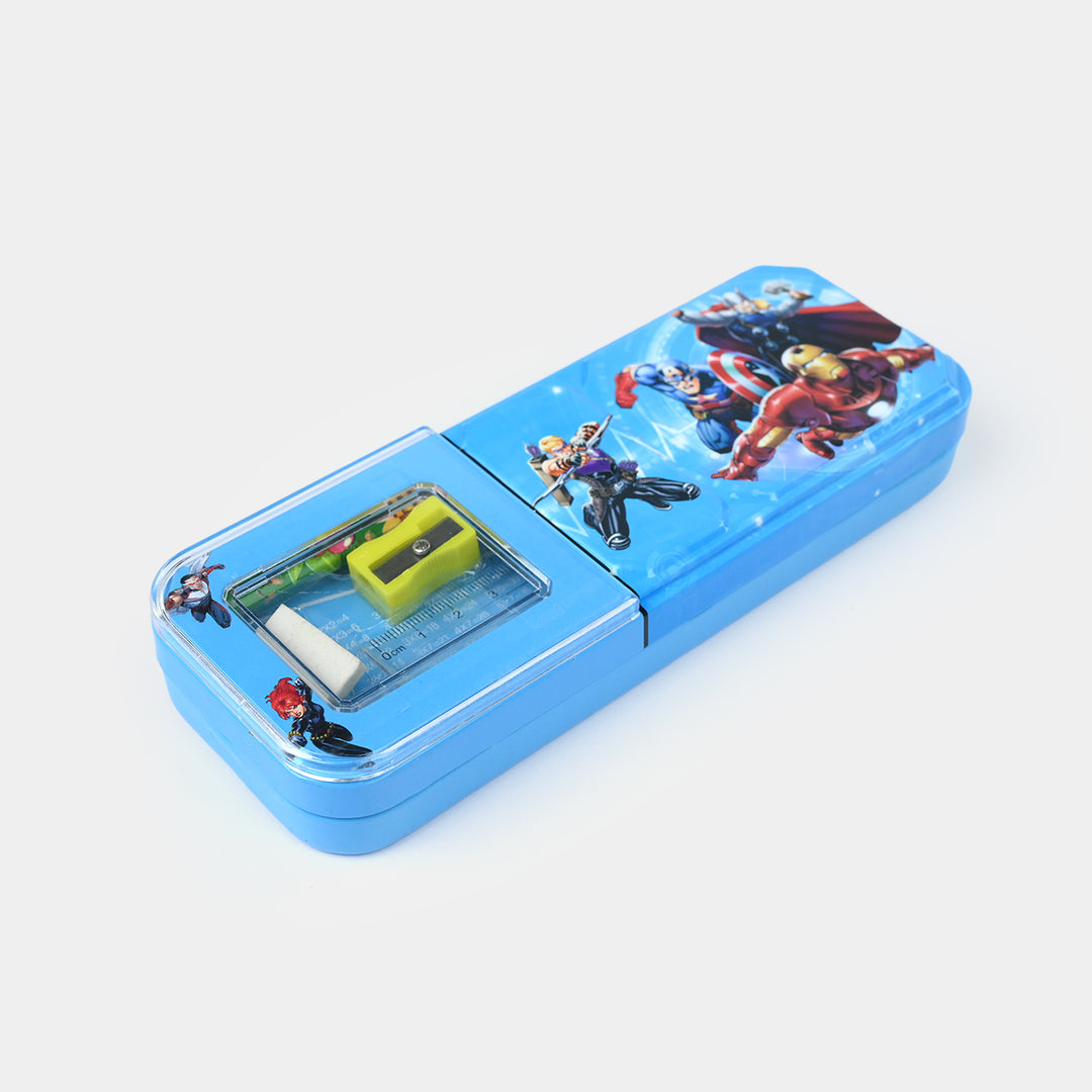 Stationary Pencil Box Metal for Kids