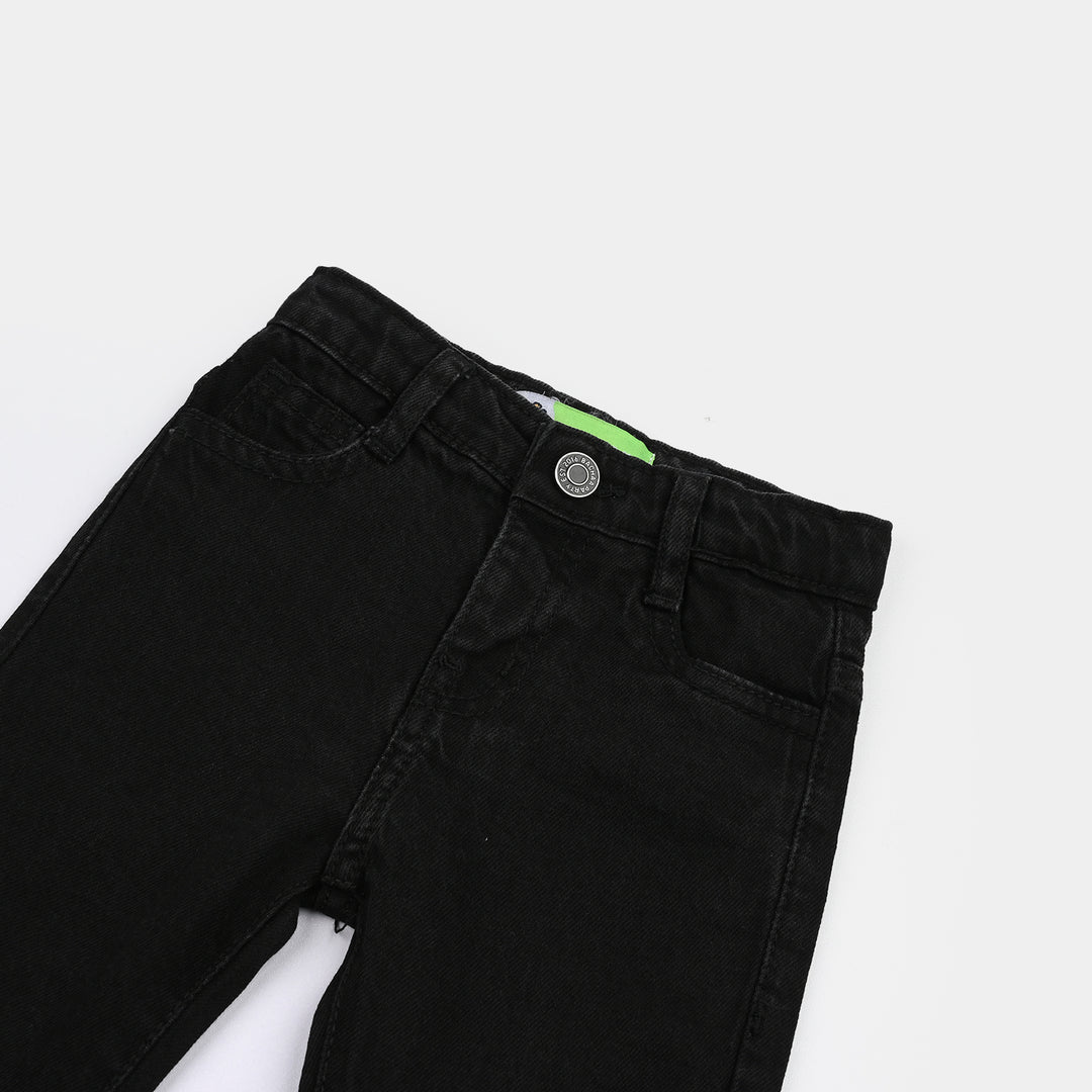 Infant Boys Denim Stretch Pant Basic-BLACK