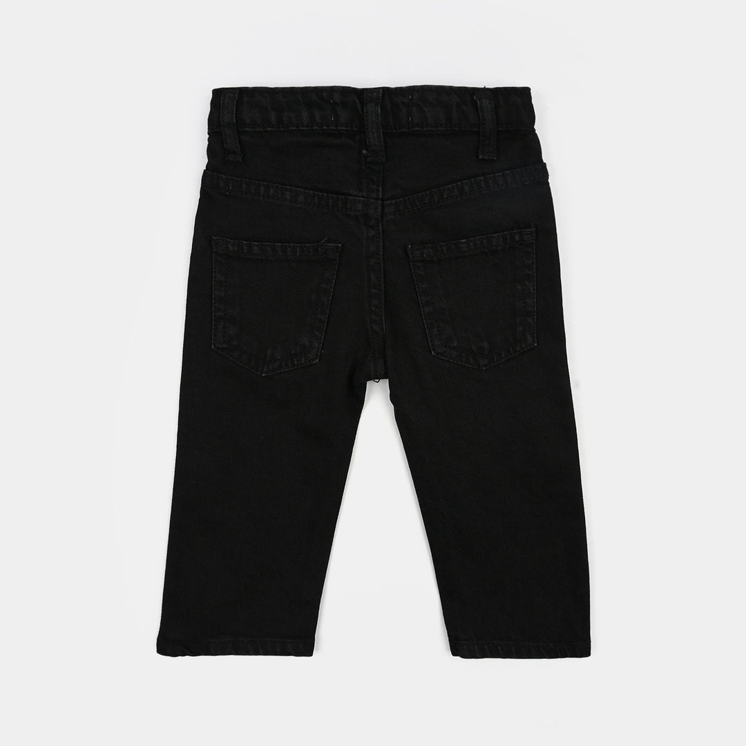 Infant Boys Denim Stretch Pant Basic-BLACK