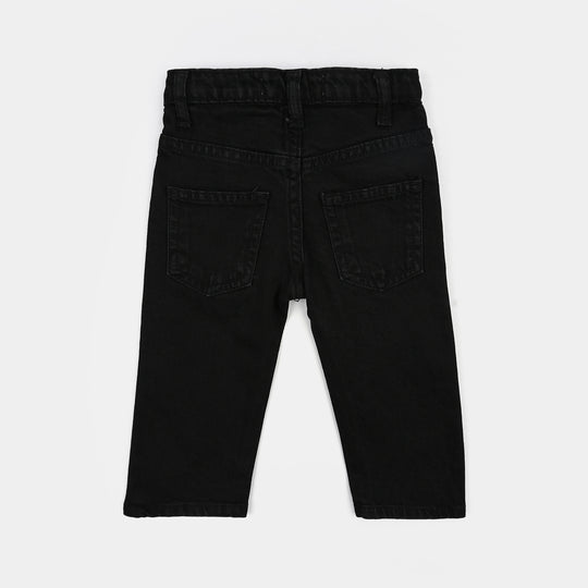 Infant Boys Denim Stretch Pant Basic-BLACK