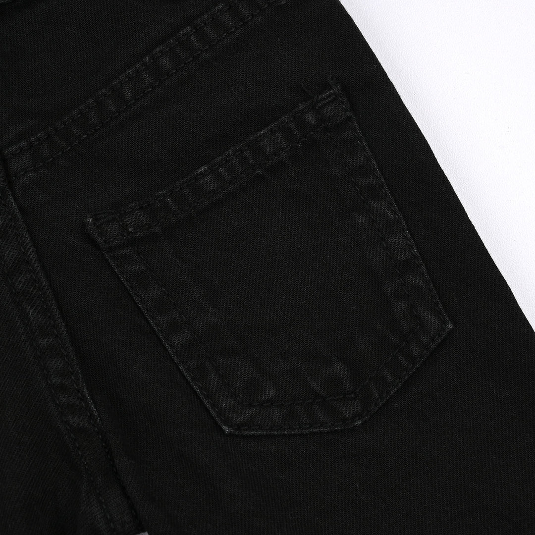 Infant Boys Denim Stretch Pant Basic-BLACK