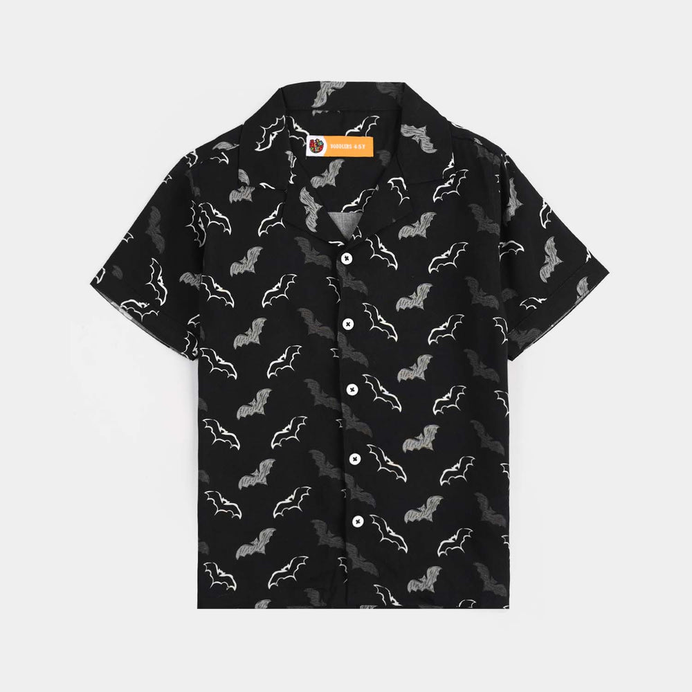 Boys Viscose Nightwear Character - BLACK