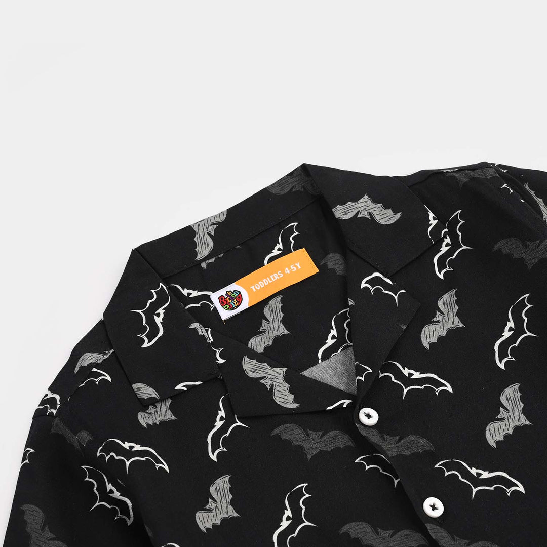 Boys Viscose Nightwear Character - BLACK