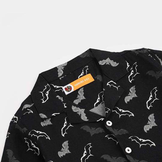 Boys Viscose Nightwear Character - BLACK