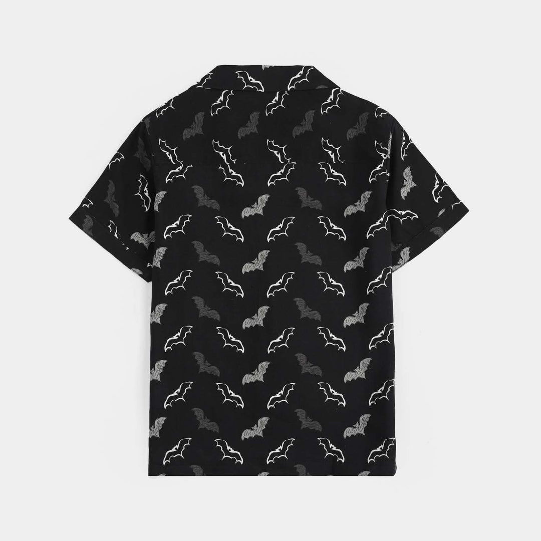 Boys Viscose Nightwear Character - BLACK