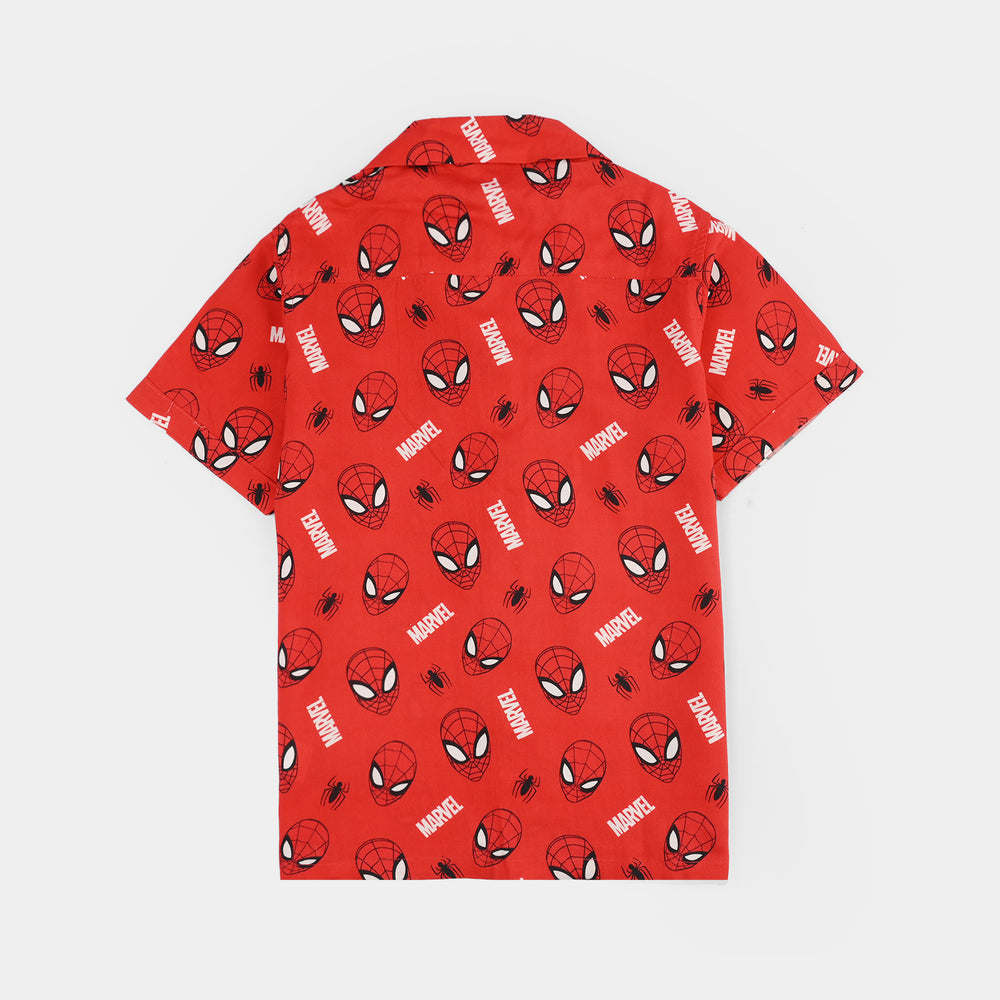 Boys Viscose Nightwear Character-RED